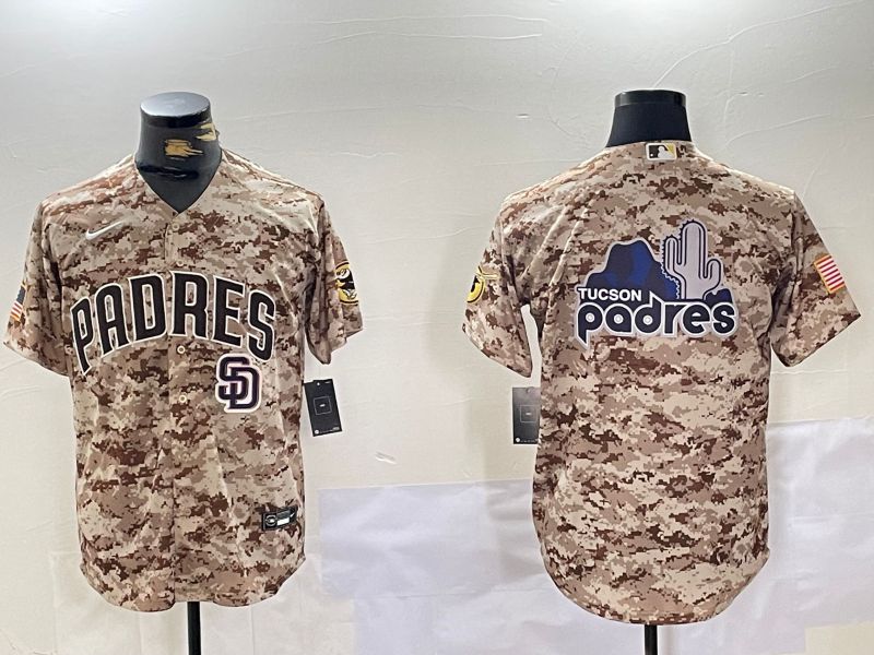 Men San Diego Padres Blank Camo Fashion 2024 Nike MLB Jersey style 6->indianapolis colts->NFL Jersey